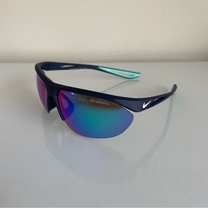 Nike Max Optics Tailwind Swift Cycling Run Exercise Sunglasses Blue Unisex